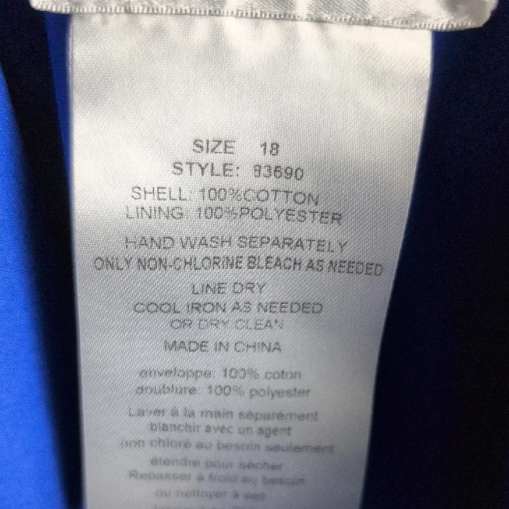 David's Bridal Blue Ruched Halter‎ Midi Dress